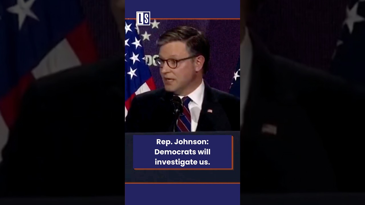 😱 Speaker Johnson is scared ... and he should be. #politics #corruption #mikejohnson
