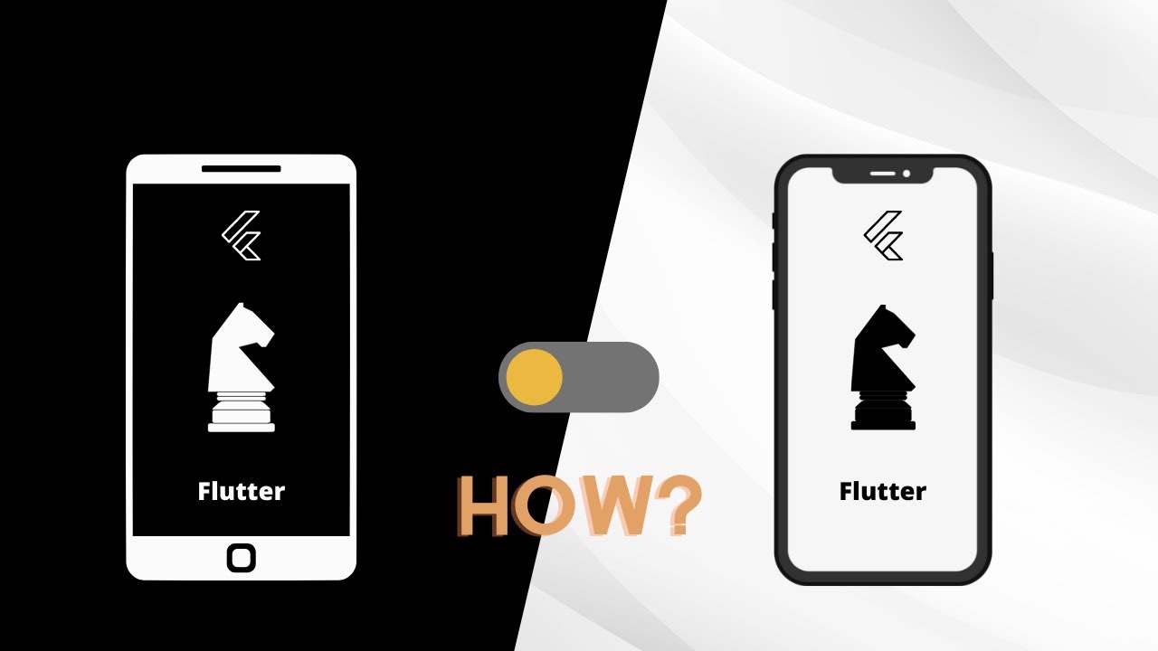 Flutter tutorial. How to add Light & Dark mode in Flutter app