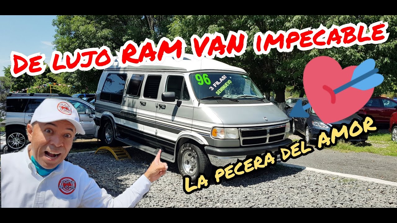 Camionetas usadas DODGE RAM VAN la mejor familiar tianguis de autos en venta buenos bonitos baratos
