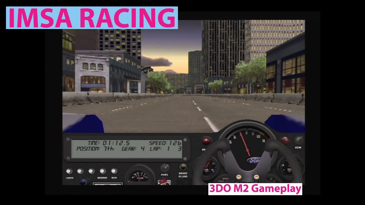IMSA Racing Let's Play - 3DO M2 - Video Game Esoterica - EP 10.1