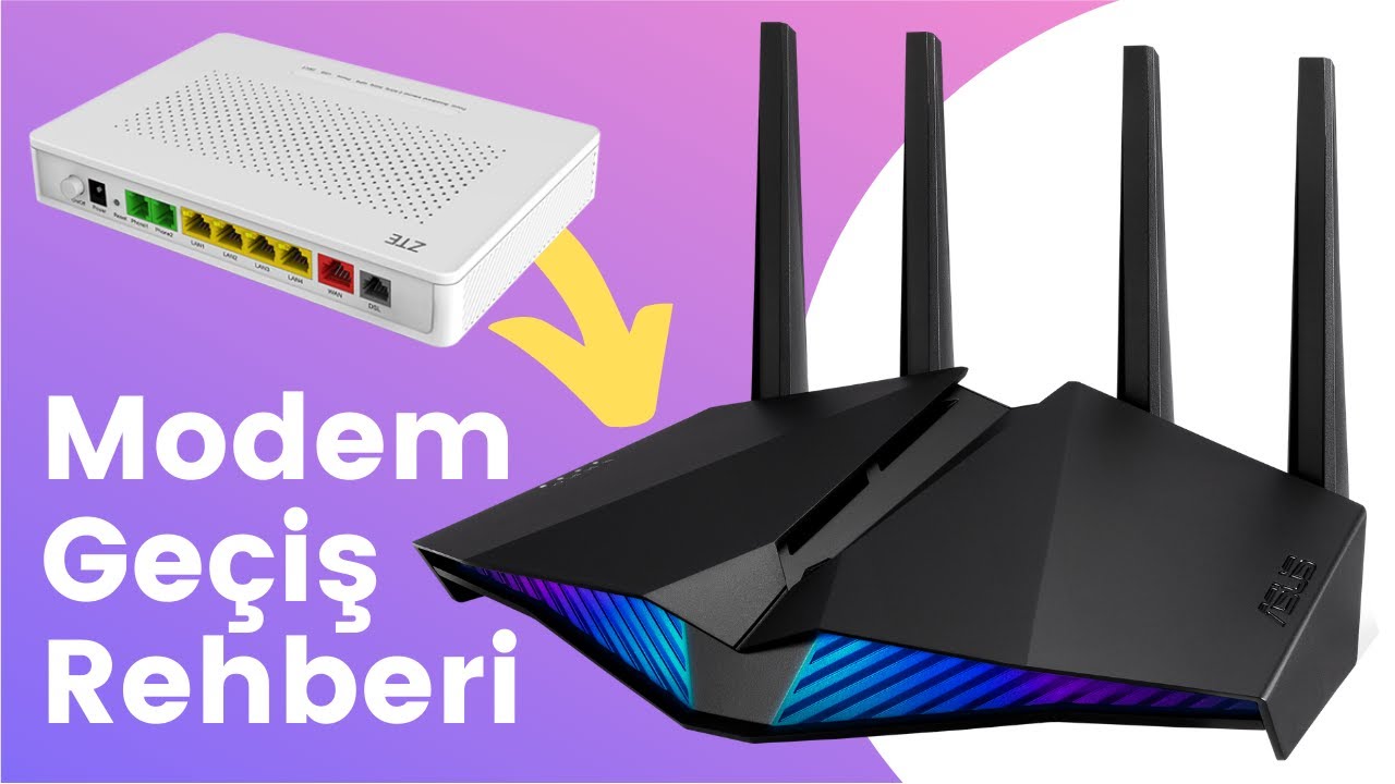 Türk Telekom'un Verdiği Modemi Değiştirdim!