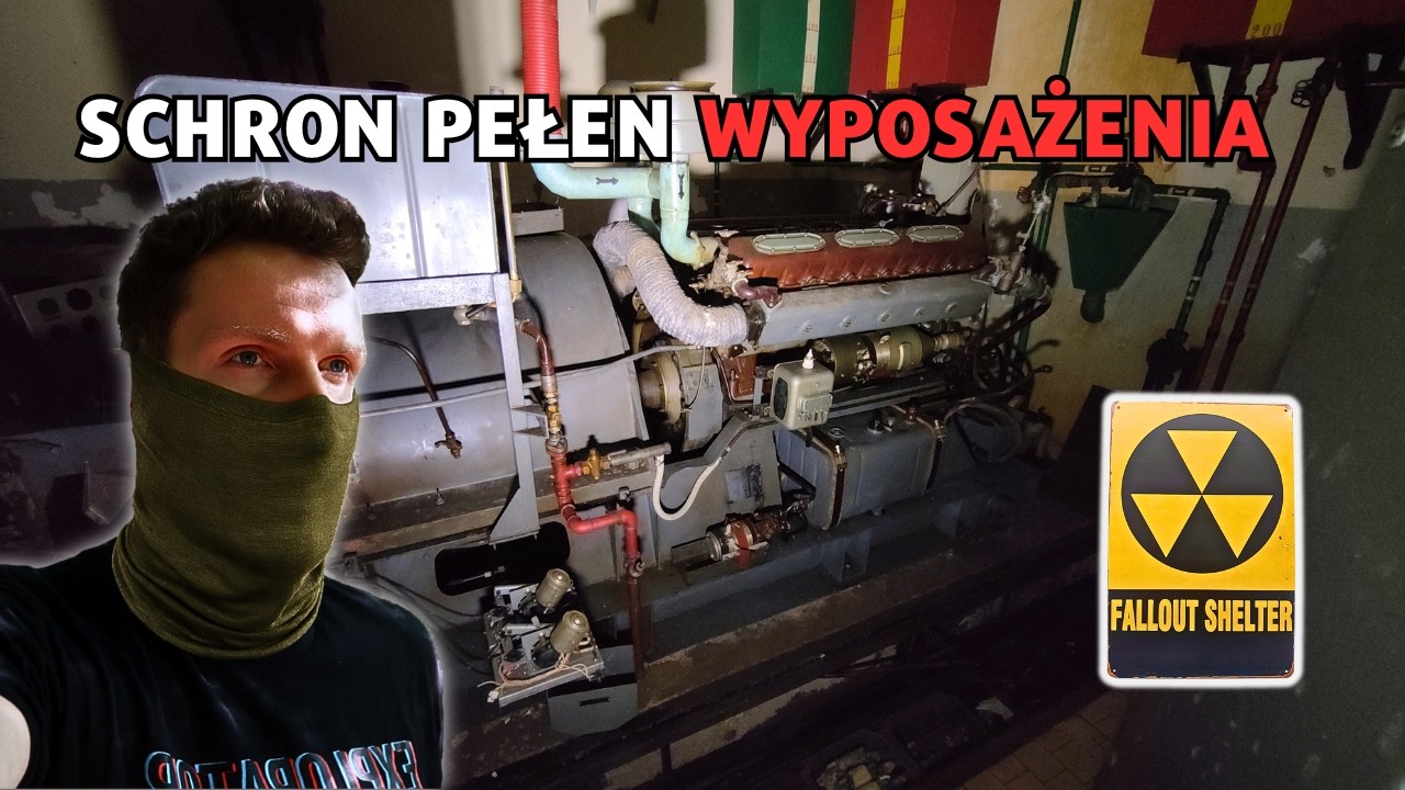 Znalazłem schron pełen sprzętu gotowego do uruchomienia - URBEX