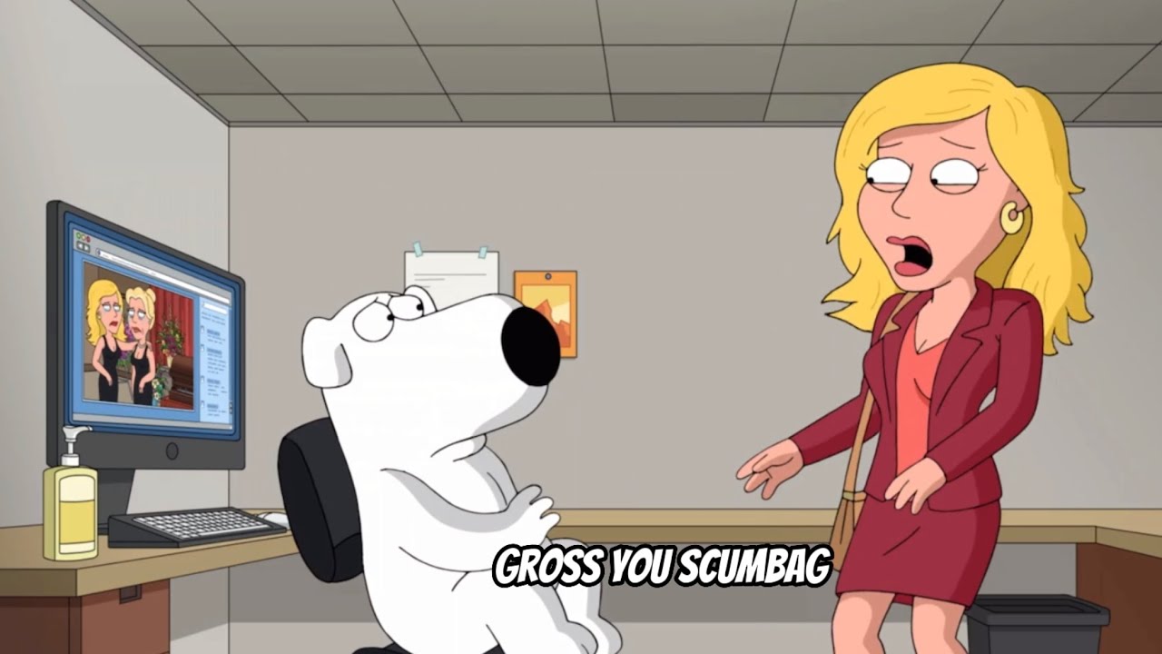 Family Guy: how Brian established a romantic relationship with his coworker, Martha