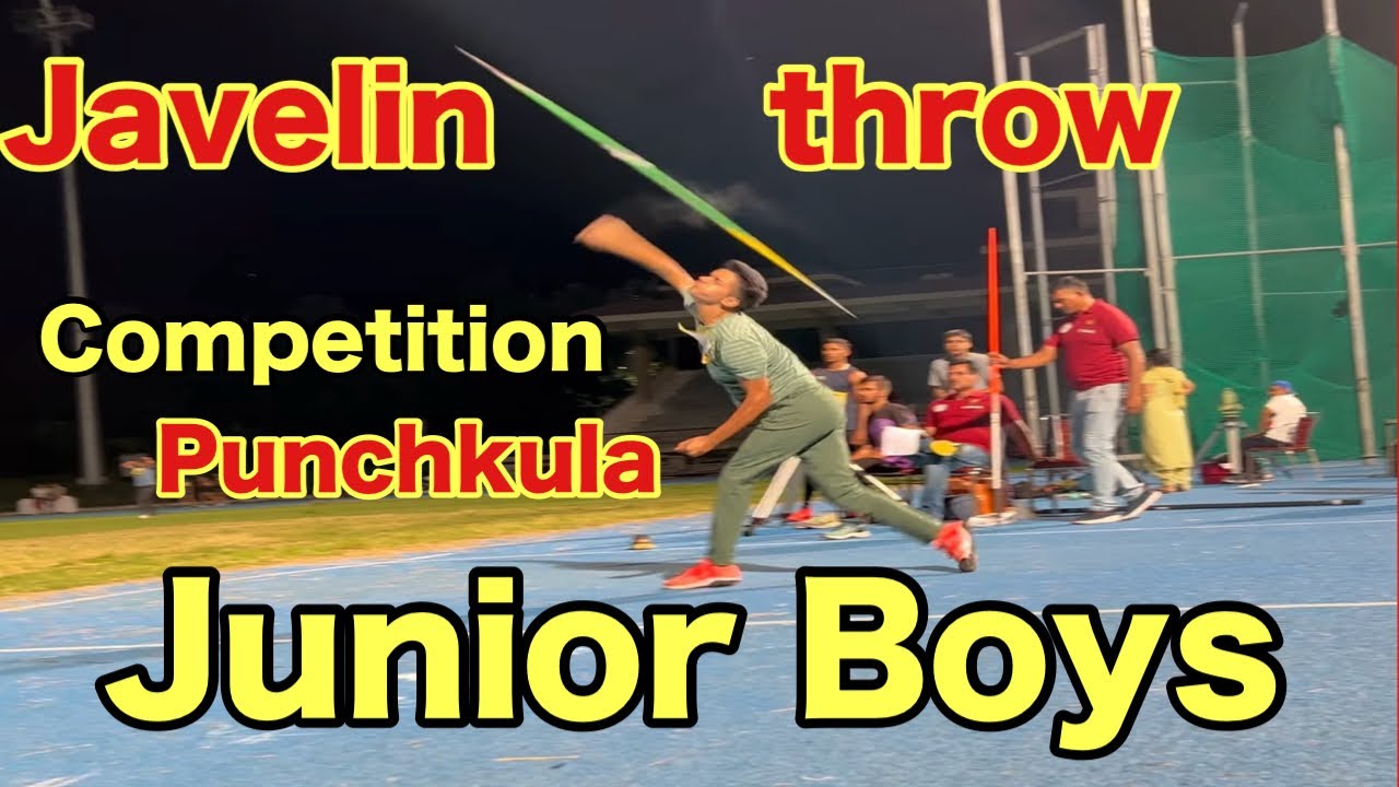 UNDER-16 BOYS JAVELIN  THROW FULL COMPETITIONS AT TAU DEVI LAL STADIUM, PUNCHKULA