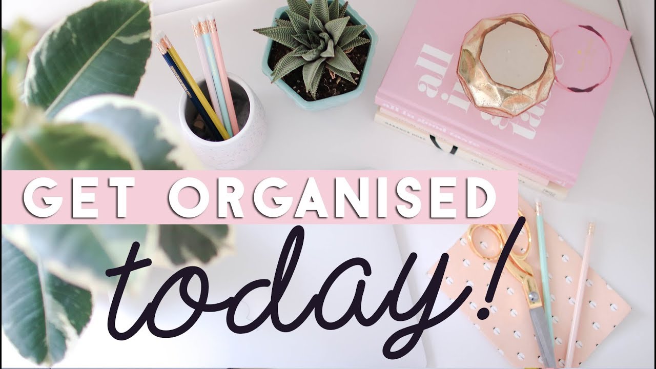 Organize your Life in 10 Steps (in Under a Day) | Easy and Fast Organisation Ideas