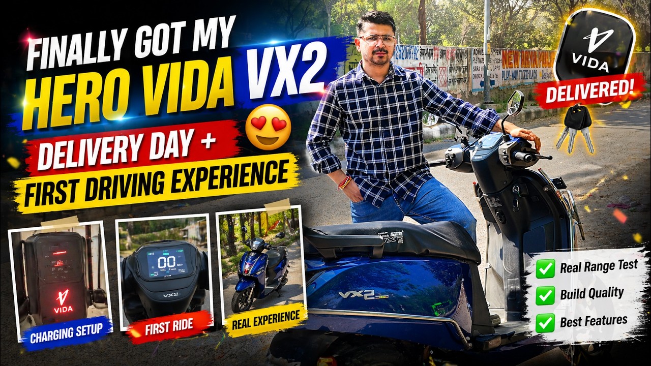 Finally Got My Hero VIDA VX2 3.4kWh⚡ | Delivery Day + First Driving Experience