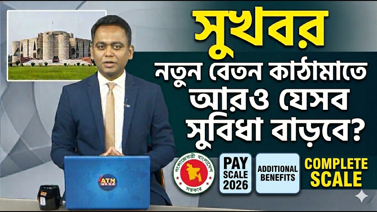 সুখবর  নতুন বেতন কাঠামোতে আরও যেসব সুবিধা বাড়বে ? Pay scale 2026 update news