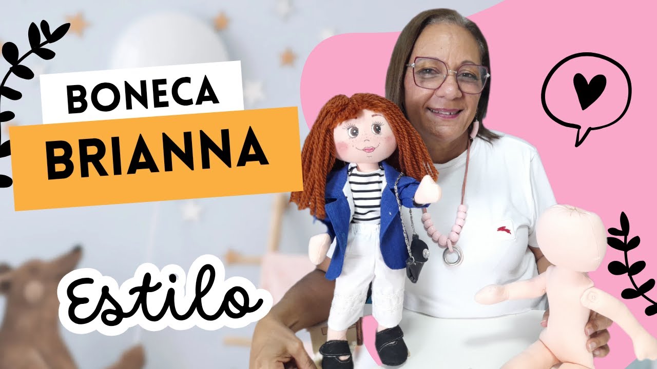 Boneca Brianna Parte 01 - Articular Corpo#diy #toys #doll