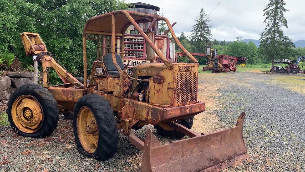 Garrett model 10 tree farmer skidder