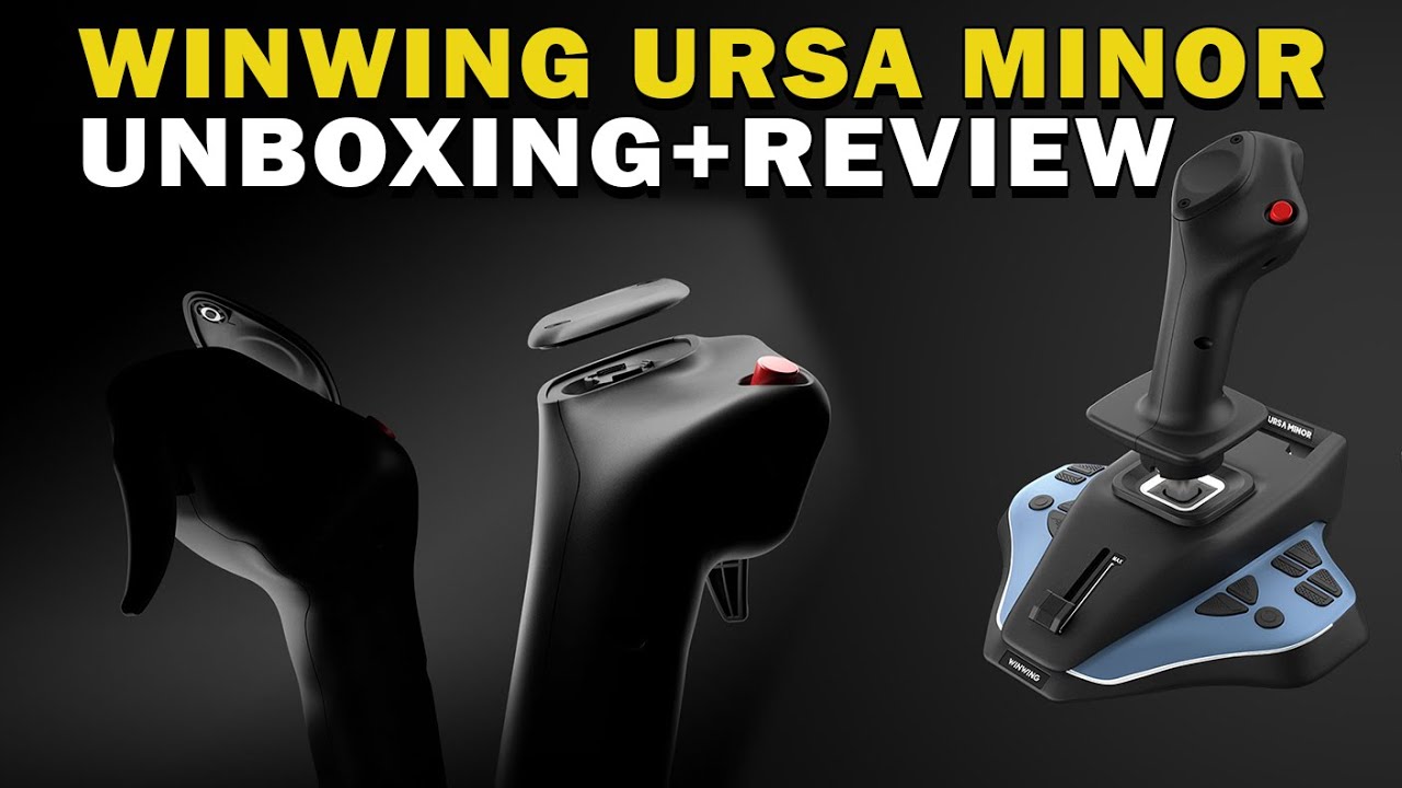 Обзор распаковки WinWing Ursa Minor!