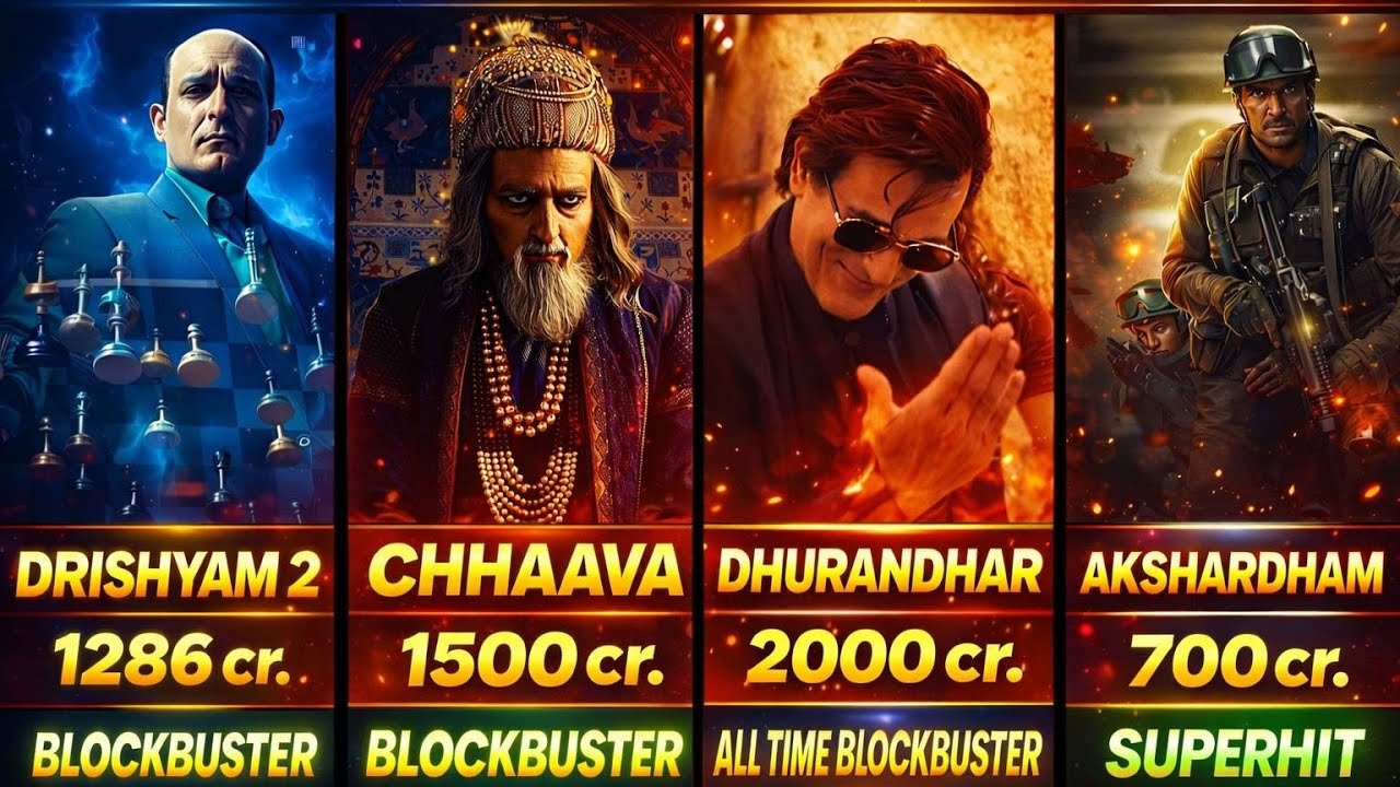 Indian Actor AKSHAY KHANNA All Hit & Flop Movies list | Drishyam | Chhaava | dhurandar | dhuranda 2