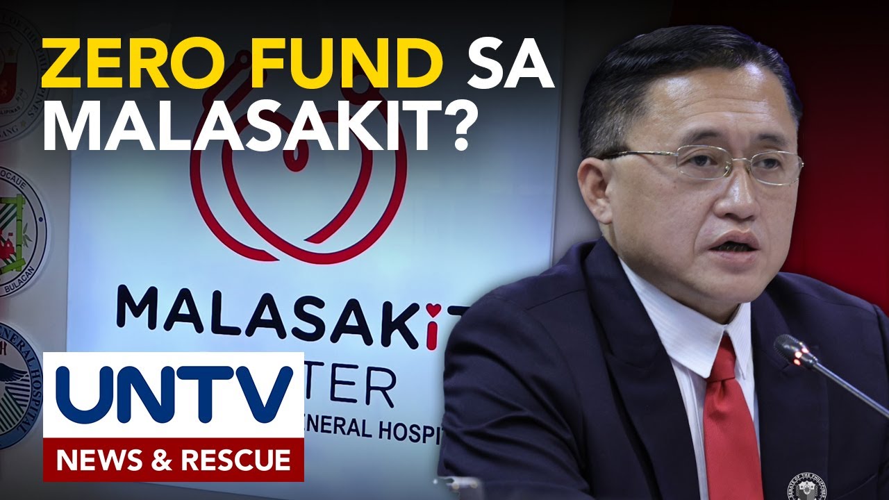 Sen. Bong Go, itinanggi ang umano&rsquo;y zero funds ng Malasakit Centers