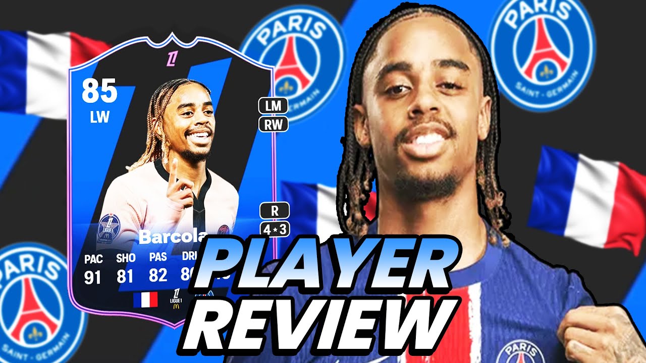 85 LIGUE 1 POTM BARCOLA SBC REVIEW! PLAYER OF THE MONTH | FC 25 ULTIMATE TEAM