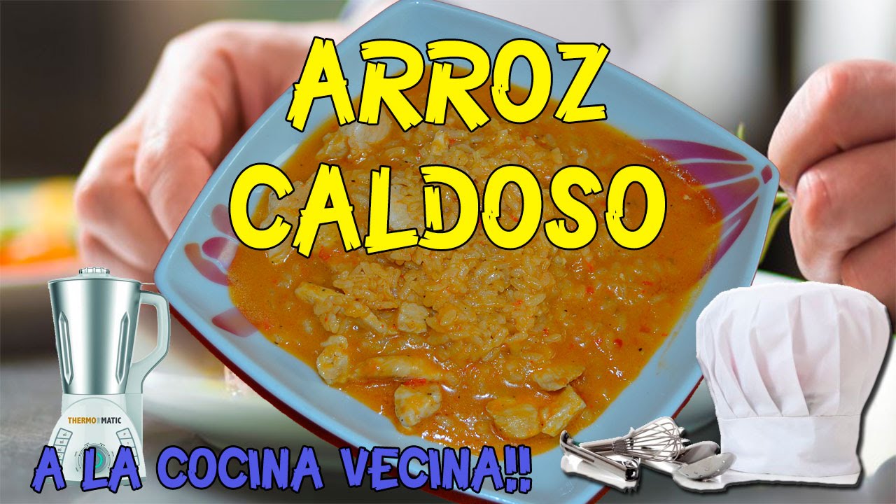 ARROZ CALDOSO con Thermomatic ó Cecomix - #a la cocina vecina !!!