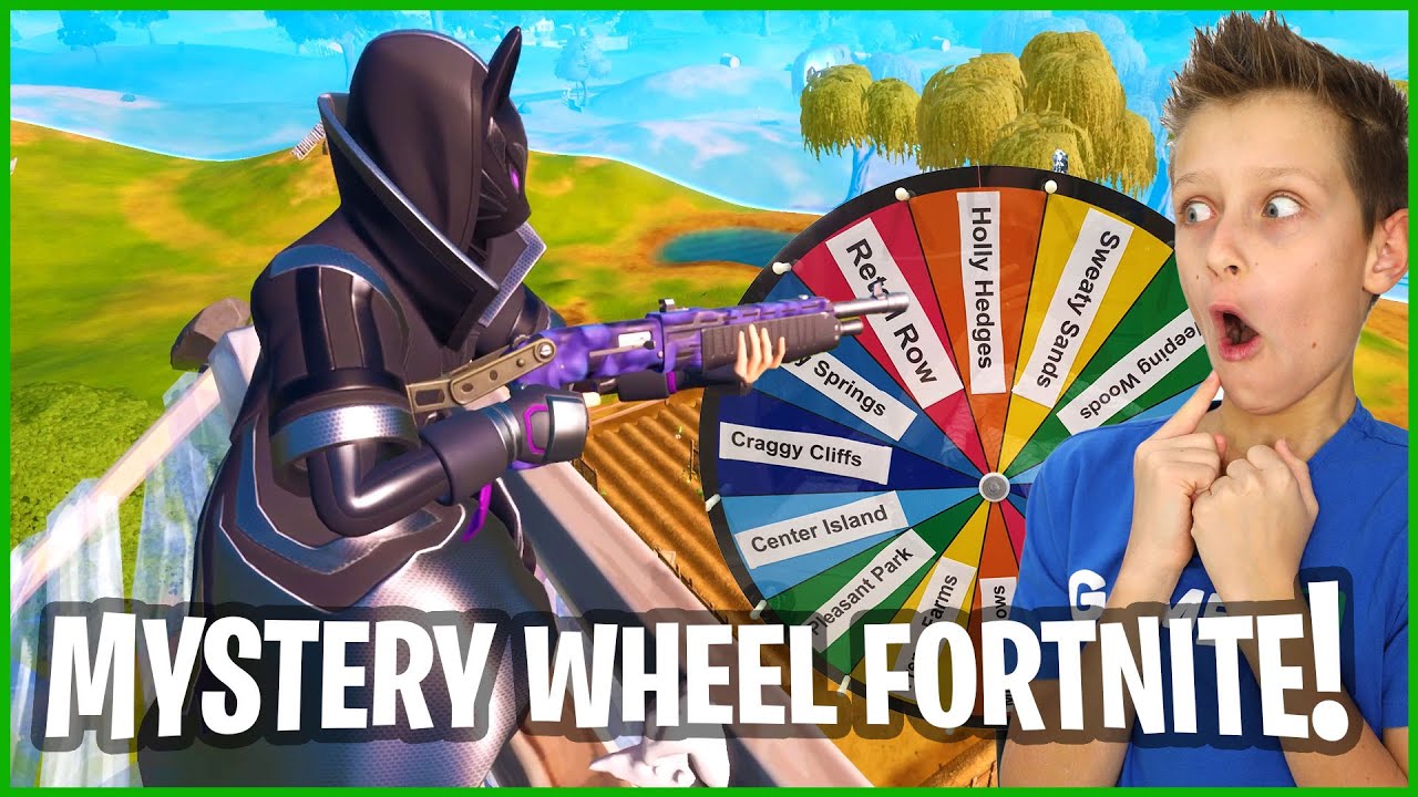 MYSTERY WHEEL CHOOSES WHERE I LAND!