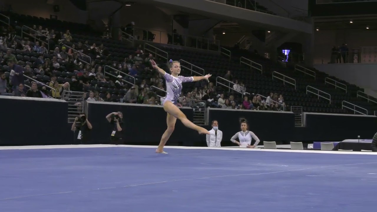 Elle Mueller - Floor Exercise - 2022 Winter Cup - Senior Women