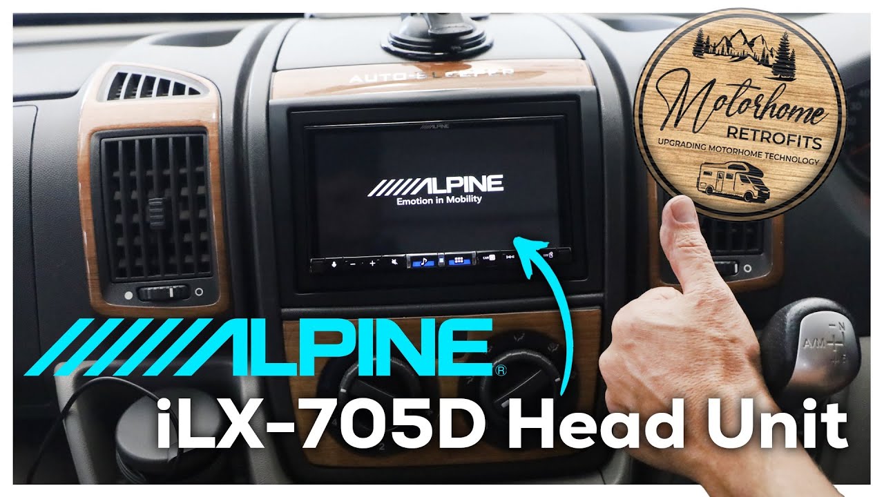 Swift Bolero Motorhome&nbsp;| Alpine&nbsp;iLX-705D Head&nbsp;Unit&nbsp;Upgrade!
