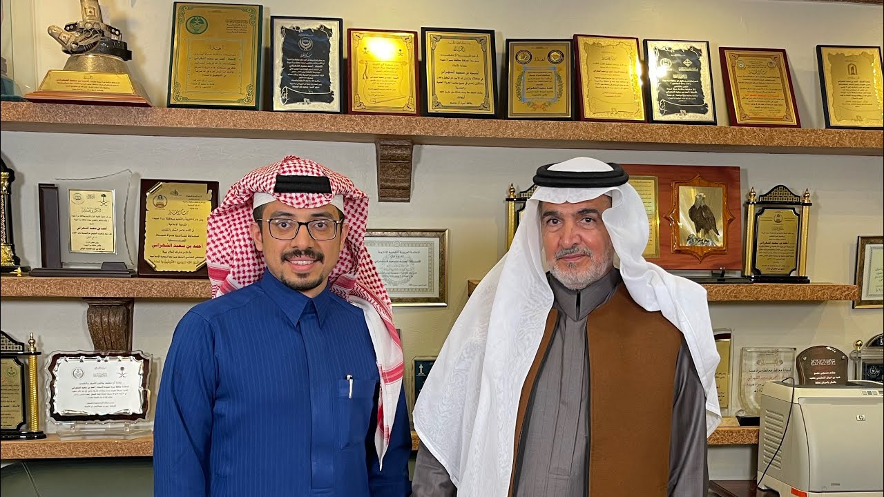 لقاء مع الشيخ : احمد ابو عصيدة نائب ال مفلح ( ال عجير شهران )الحلقة ١١٠من برنامج رموز من منطقة عسير