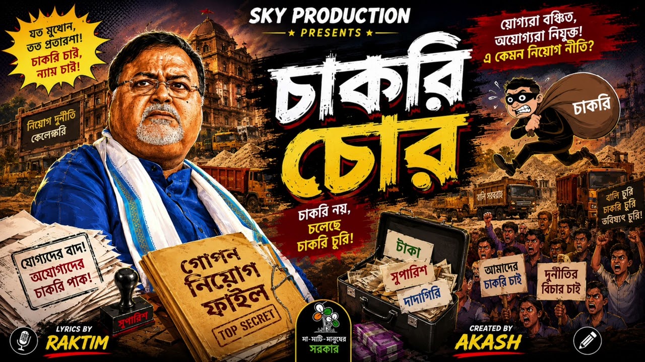 Partho Chakri Chor | পার্থ চাকরি চোর | Original Viral Song | ওরে বাবারে কি গান !!