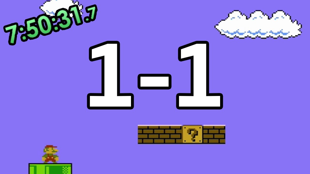 I beat this Mario level 1000 times in a row