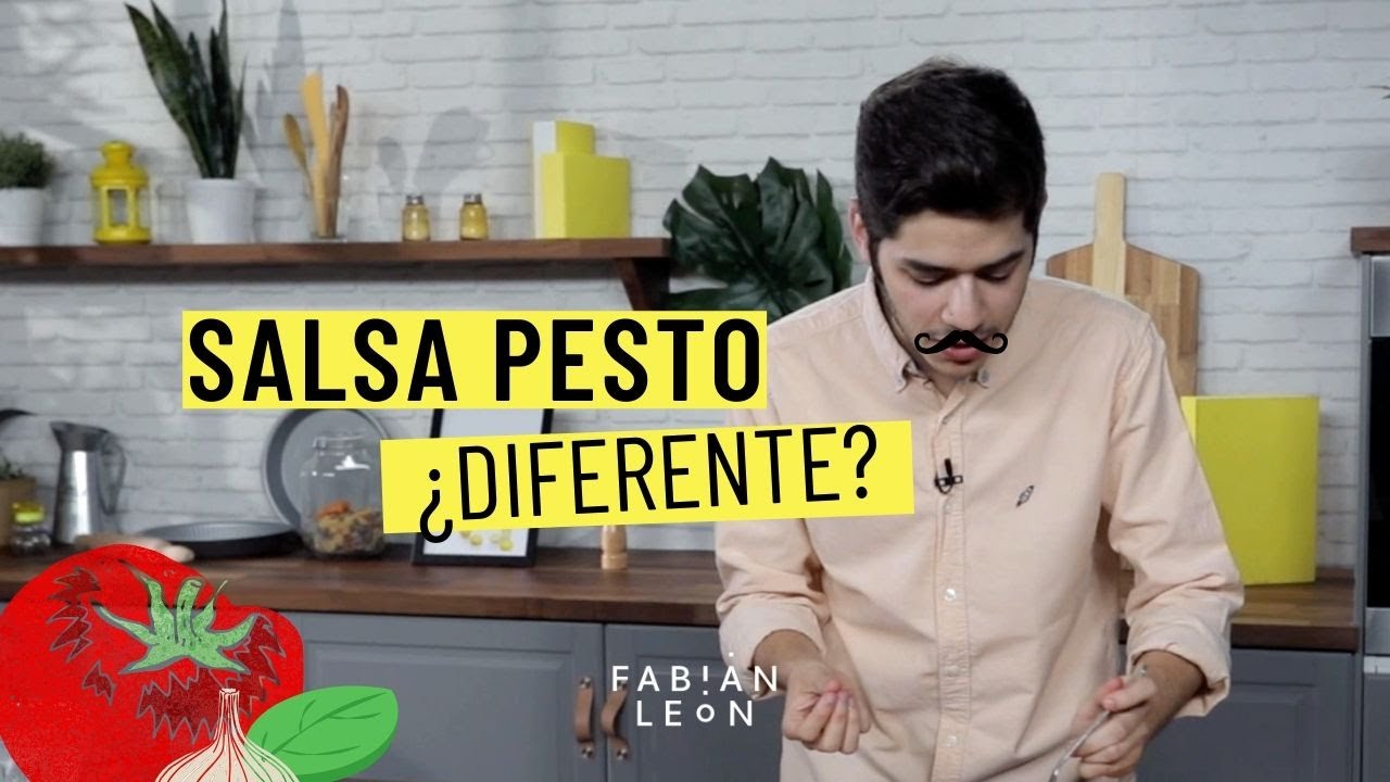 Cómo hacer PESTO ROSSO / SALSA fácil y RÁPIDA para pastas, pizza, verduras... 😋