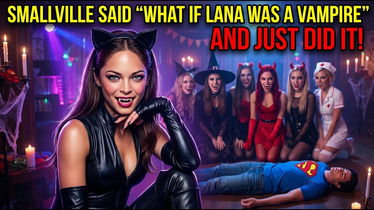 “Smallville Said ‘What If Lana Was a Vampire?’ and Just Did It.”