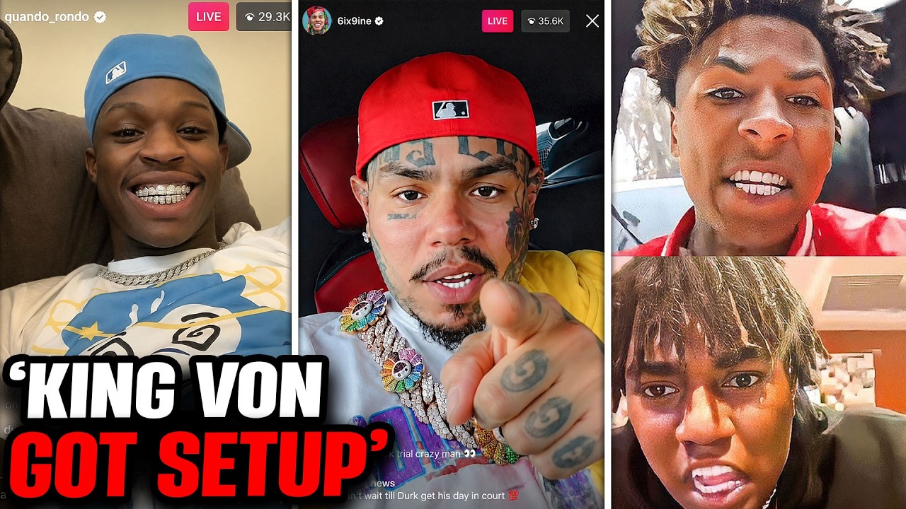 Рэперы реагируют на НОВЫЕ доказательства по делу Lil Durk об убийстве King Von...