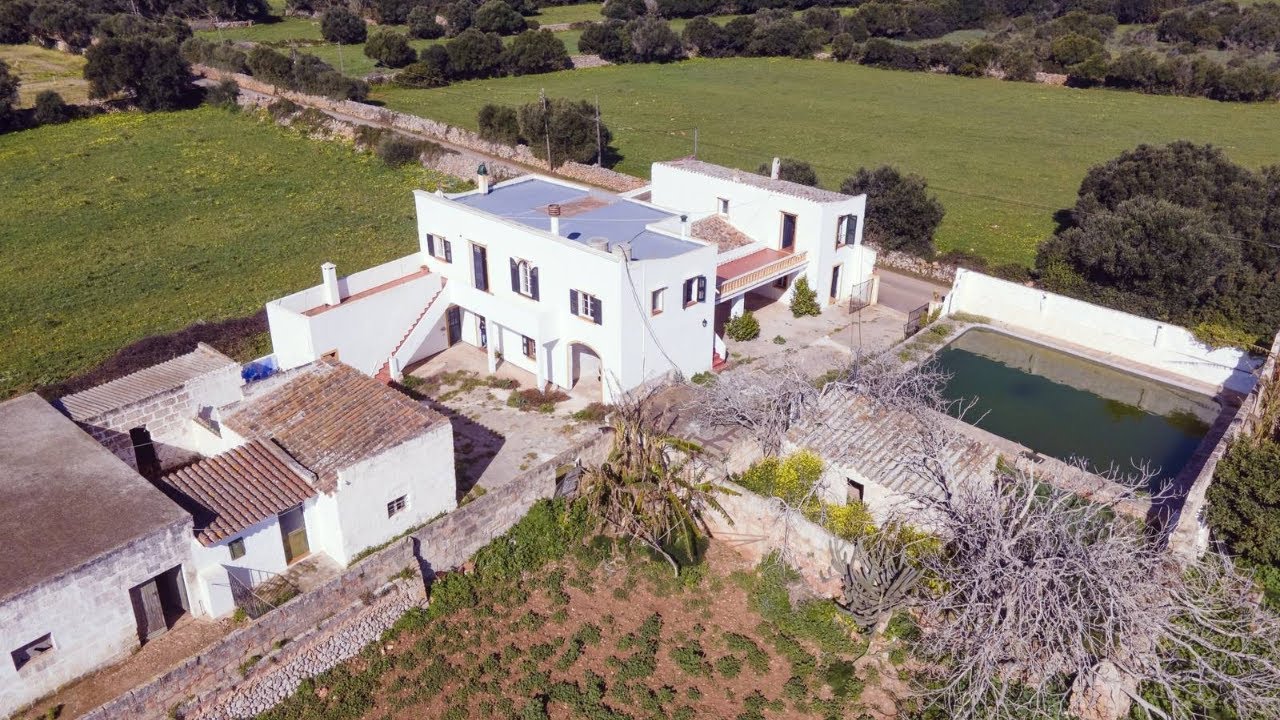 Espectacular FINCA RÚSTICA con terreno [MENORCA] Ref.34352
