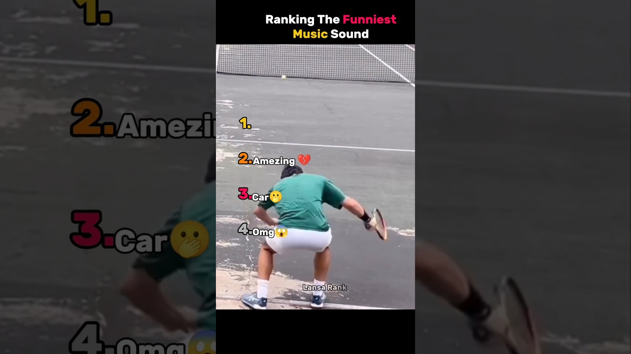 Ranking The Funniest Music Sound 😁🤣