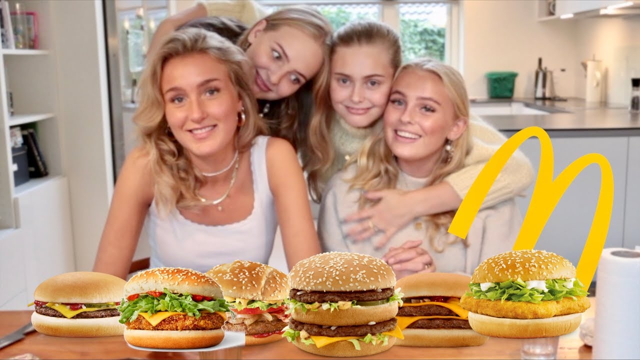 VI SMAGER ALLE BURGERE FRA MCDONALDS!