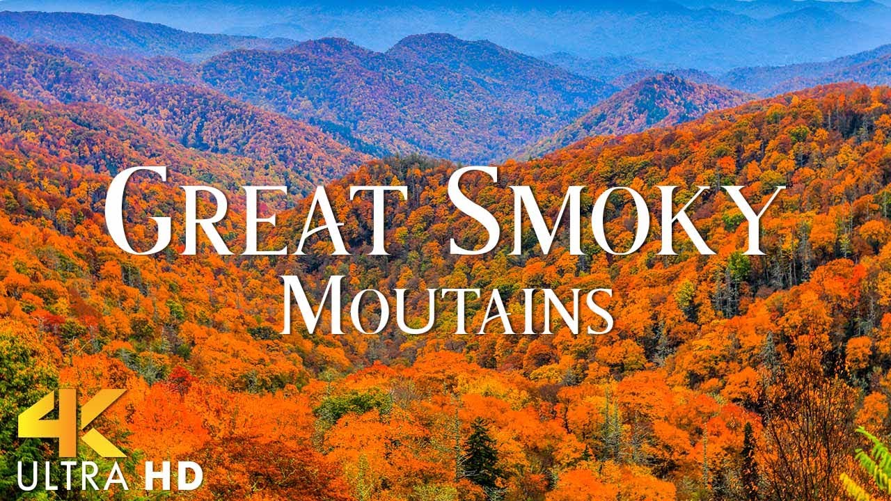 Great Smoky Mountains 4K — живописный расслабляющий фильм с расслабляющей музыкой и видео о природе