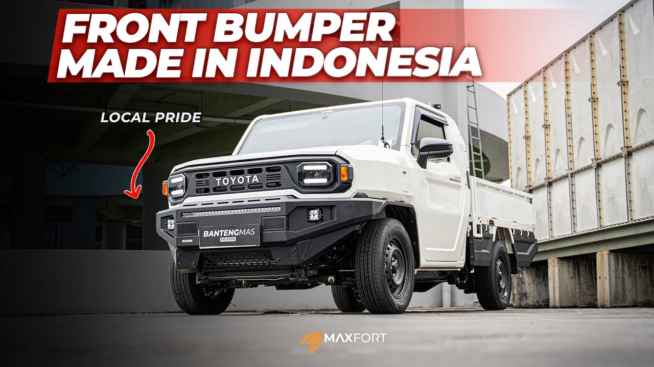 HILUX RANGGA MAKIN GAHAR ! BULLBAR LOKAL, KUALITAS INTERNASIONAL! #MAXFORT4X4