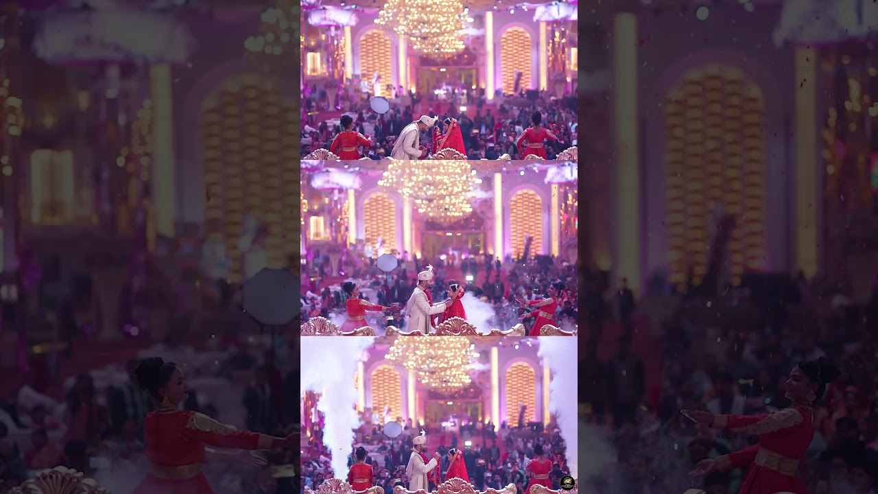 RAJ DEVAM BANQUET  AGRA  | Decoration | Bride entry | Jaimala  |  A.H Studio | book now 8881232343