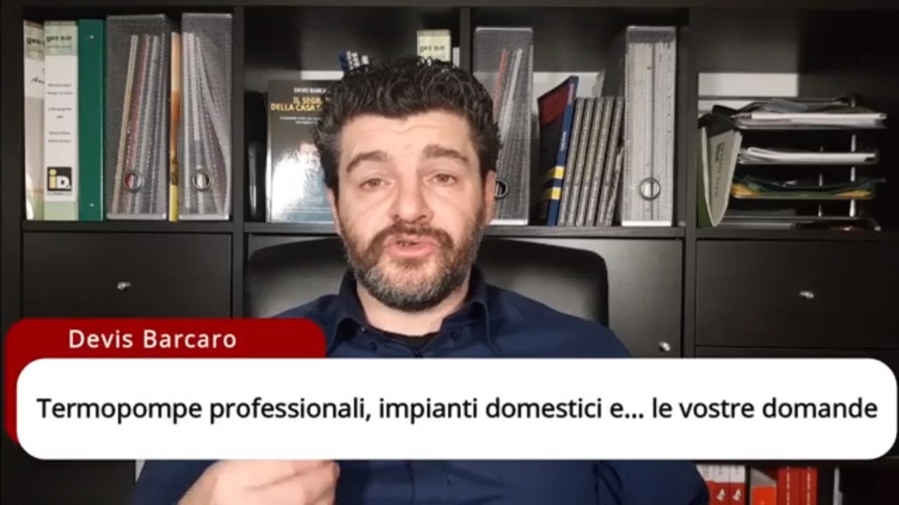 Termopompe professionali, impianti domestici e... le vostre domande