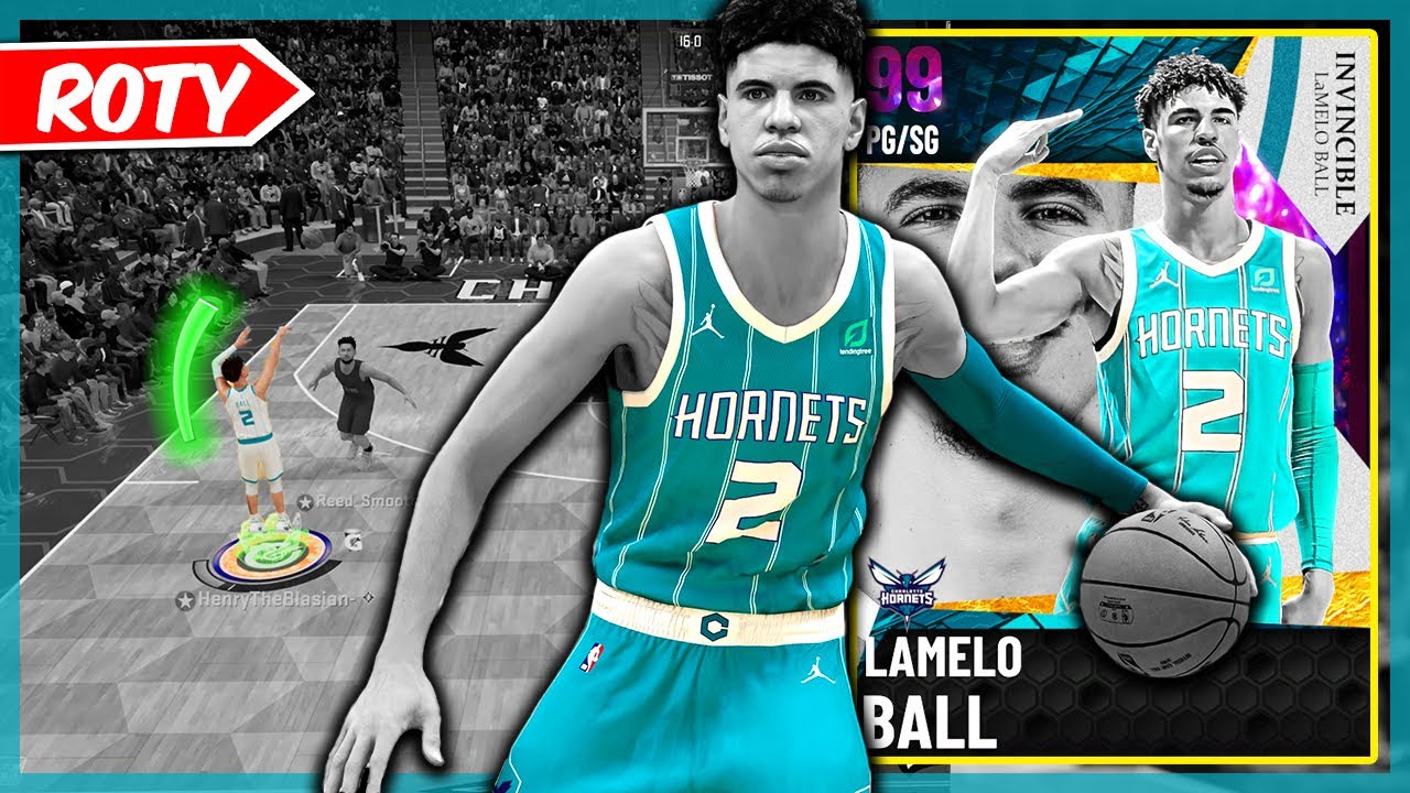 INVINCIBLE LAMELO BALL GAMEPLAY! ROOKIE OF THE YEAR CAME TO HOOP! NBA 2k21 MyTEAM