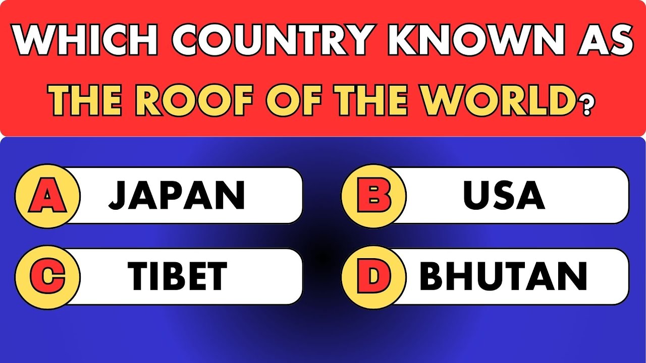 IF YOU CAN PASS THIS GEOGRAPHY QUIZ, YOU ARE IMPRESSIVE! 100 QUESTIONS