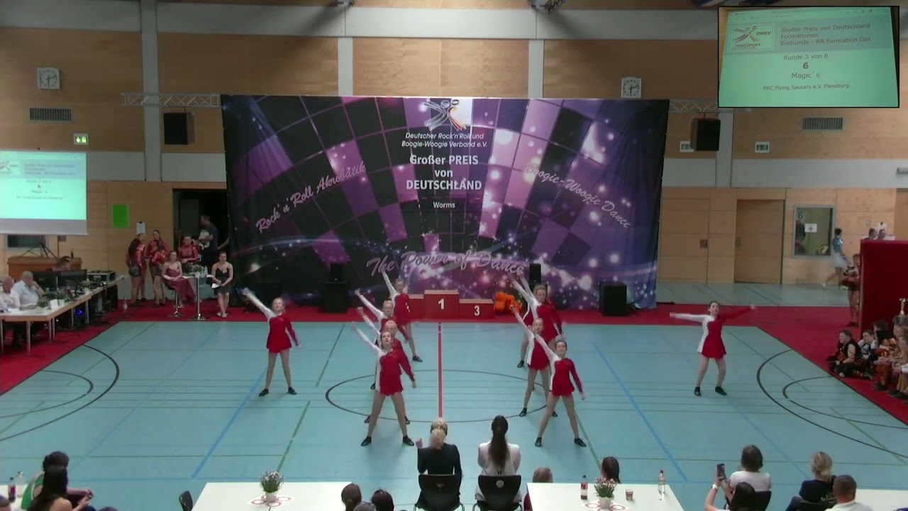 Magic's, Girl-Formationen 5.Platz