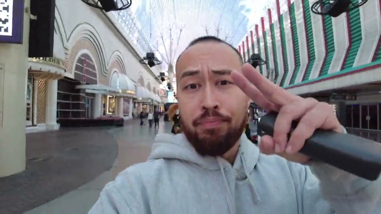 POV Tour of Downtown Las Vegas Fremont Street Experience