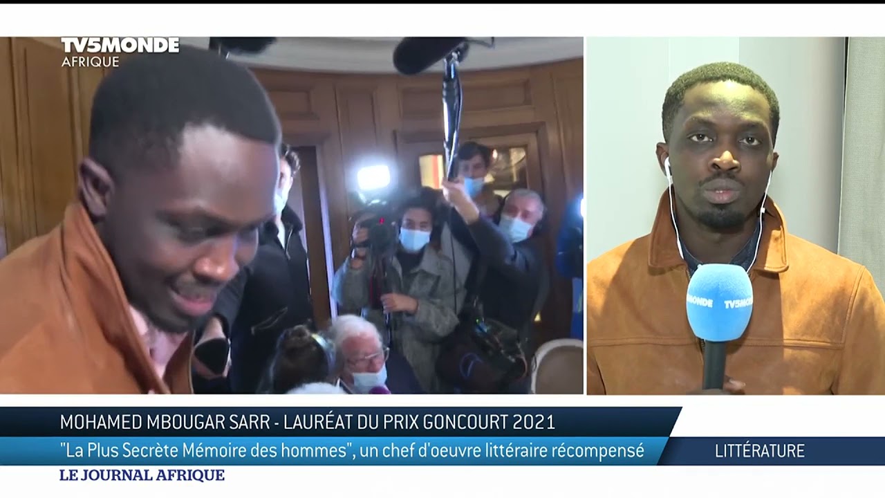 Prix Goncourt : Mohamed Mbougar Sarr est notre invité