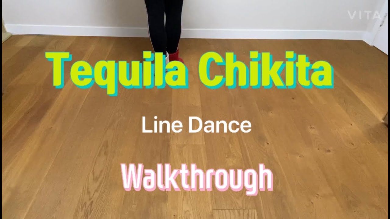 Tequila Chikita Line Dance (By Jean-Pierre Madge & José M. B. Vane) Walkthrough