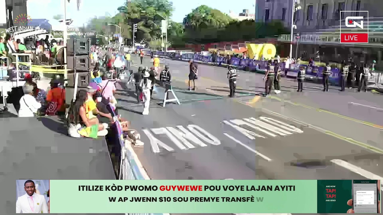 LIVE: West Indian Day Parade 2025 / Labor Day in Brooklyn,New York