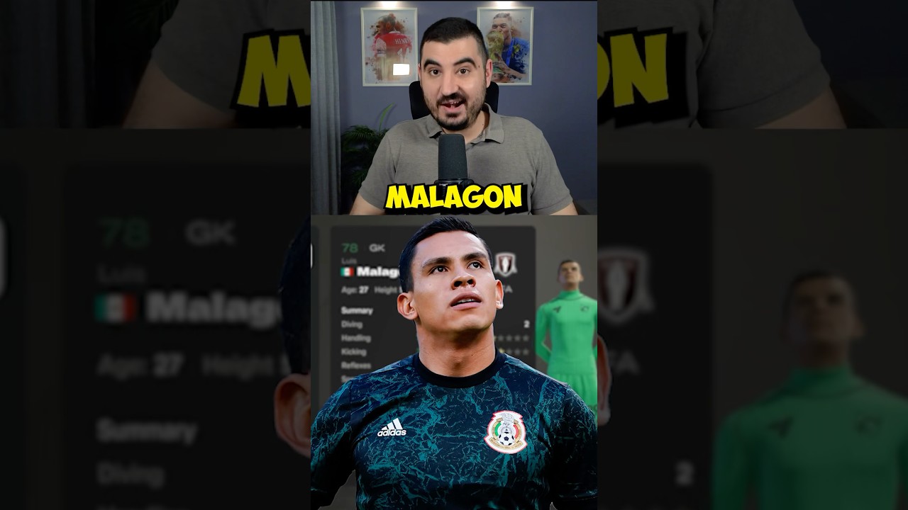 Luis Malagon Is The Best Free Agent Goalkeeper on FC25 Career Mode! 🔥