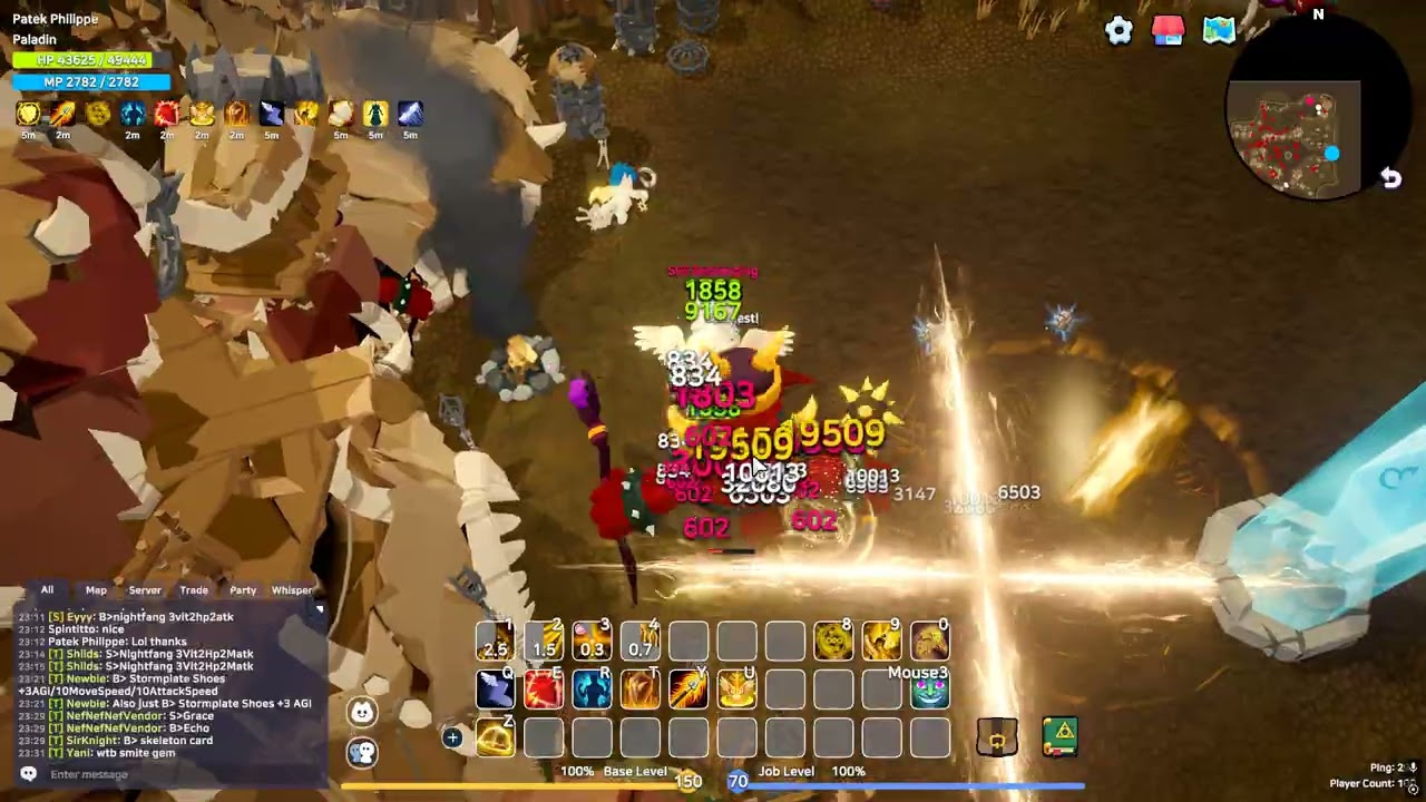 SpiritVale - DP Build (with Priest Buff) vs Goblin Warchief v0.8.2