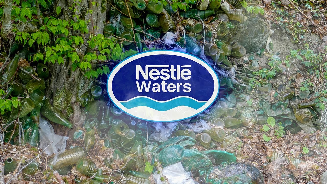 Vittel   D&eacute;charges plastique Nestl&eacute;