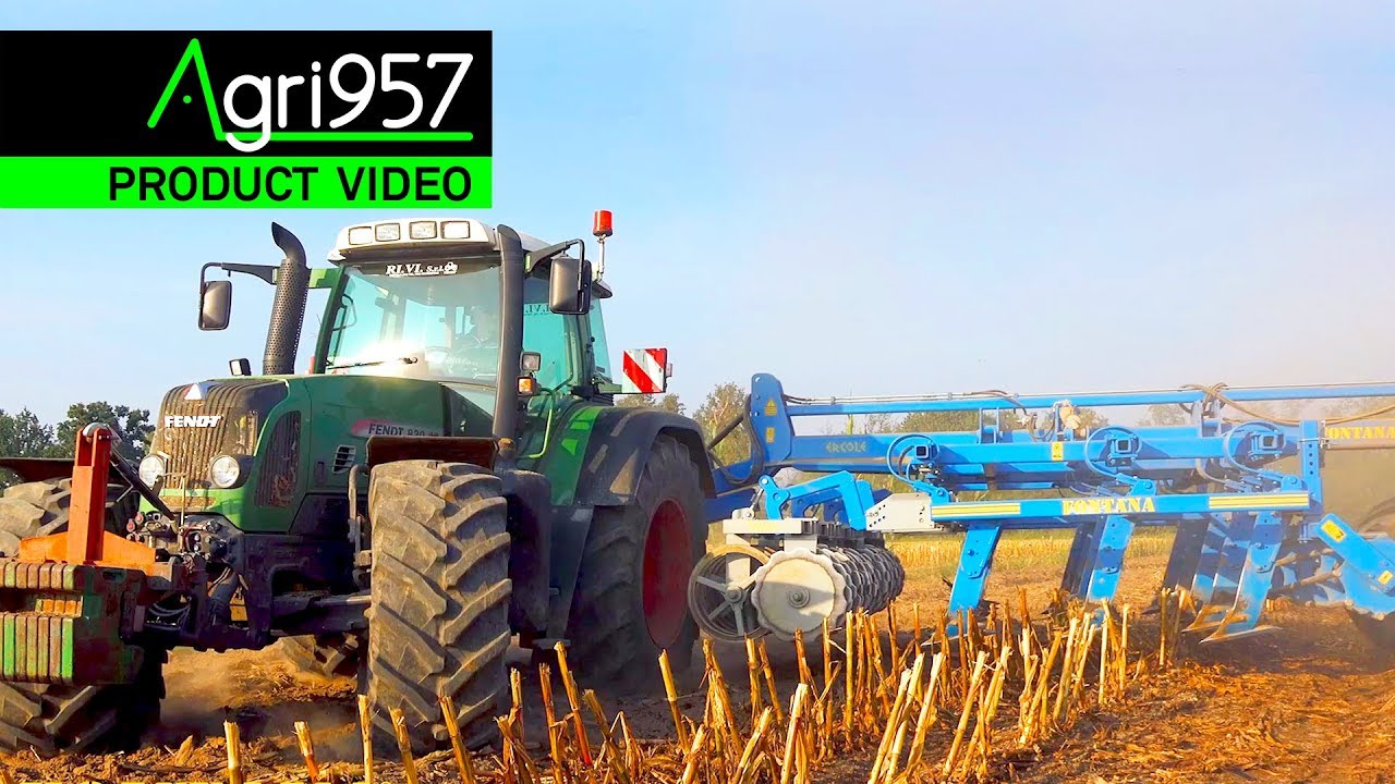 ONE PASS CULTIVATOR: FONTANA ERCOLE, BLADES & DISCS | COLTIVATORE PORTATTREZZI FONTANA ERCOLE