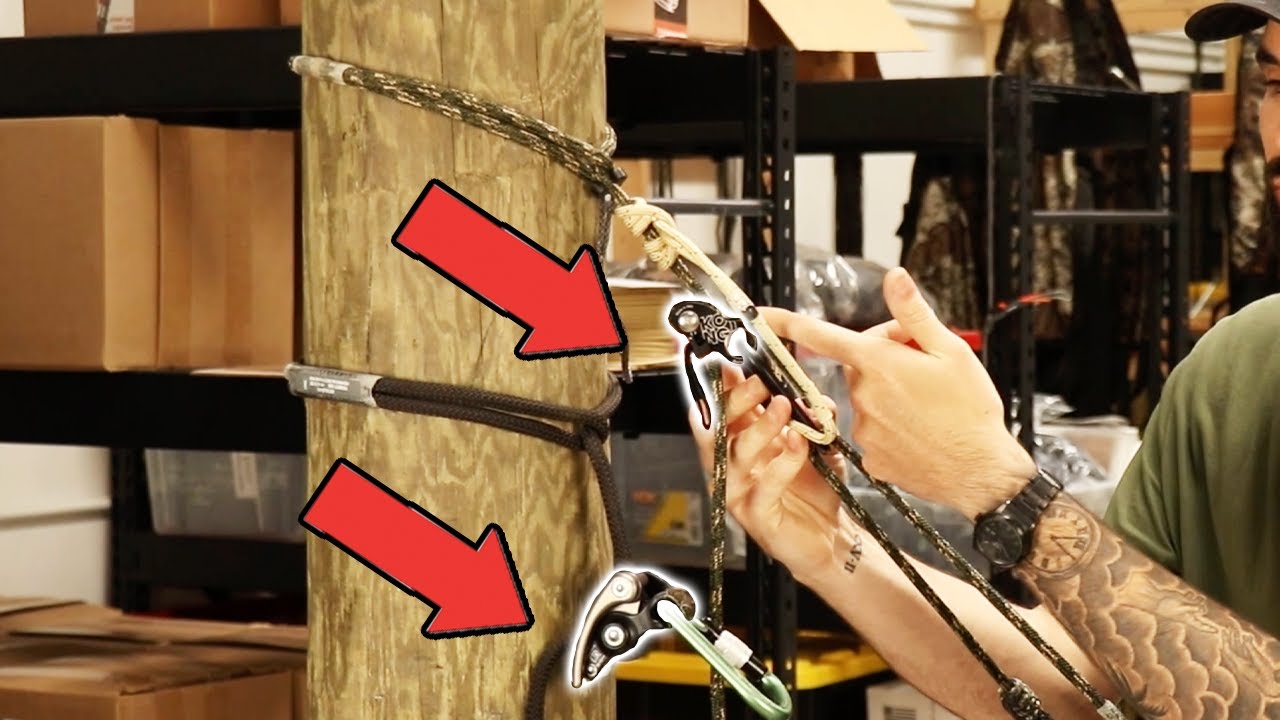 How To PROPERLY Back Up Mechanical/Rappel Devices For Saddle Hunting!