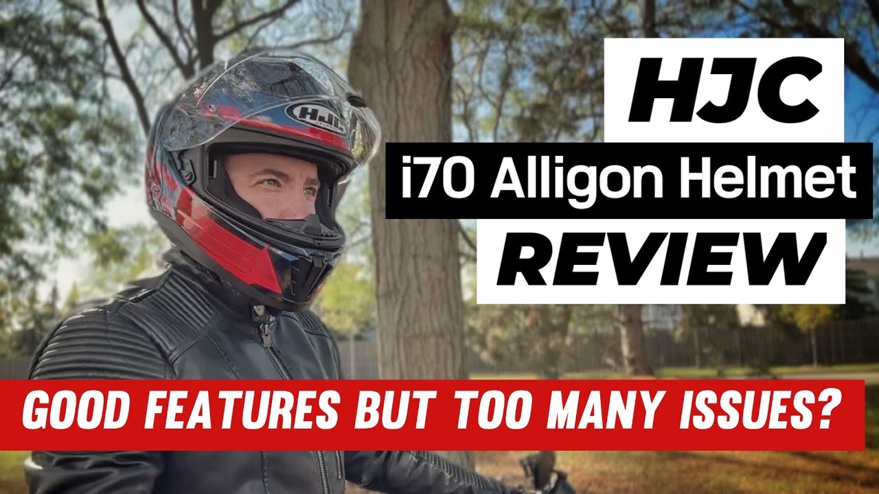 HJC i70 Alligon Review: A basic helmet with decent features and a few issues worth noting.