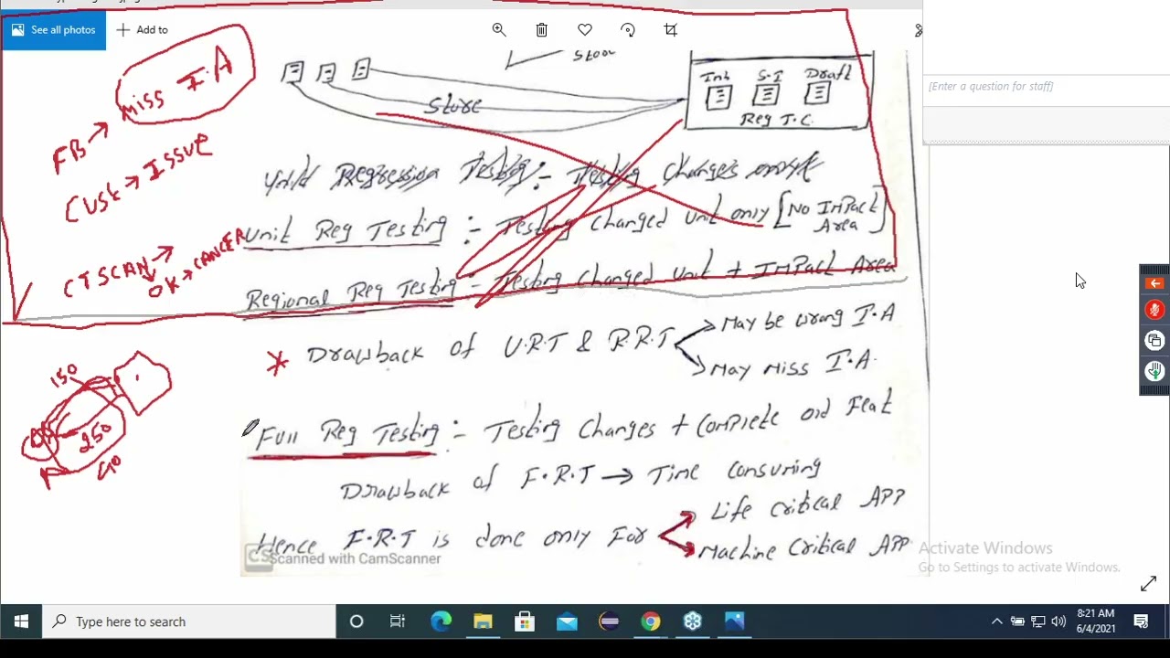 REGRESSION TESTING Part-2