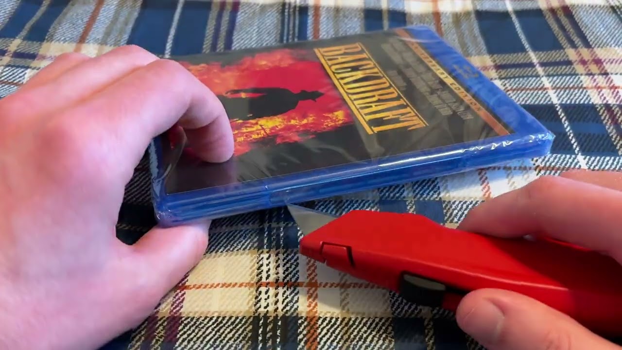 Backdraft Anniversary Edition Blu-ray Unboxing