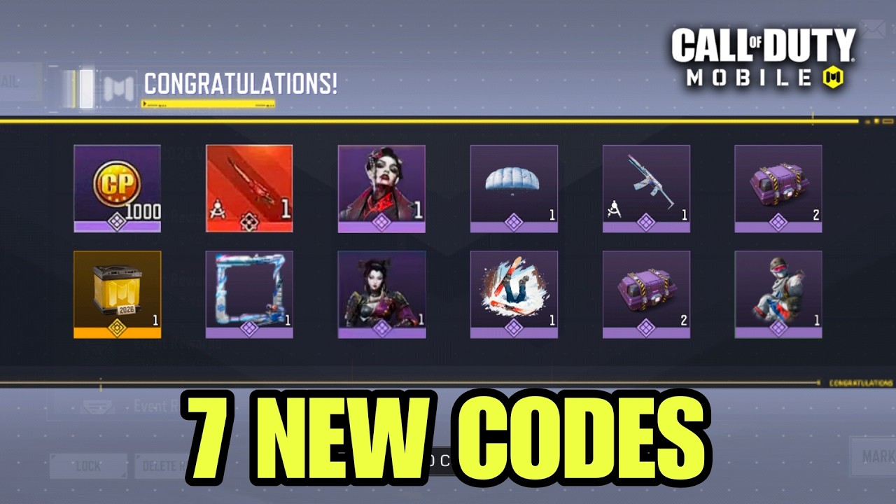 *NEW CODES* CALL OF DUTY MOBILE REDEEM CODES IN 2026 | CODM CP CODES IN 2026 | COD MOBILE CODE